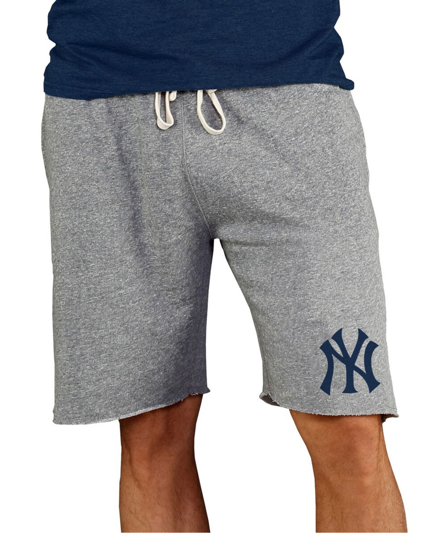 Men's Gray New York Yankees Mainstream Terry Shorts