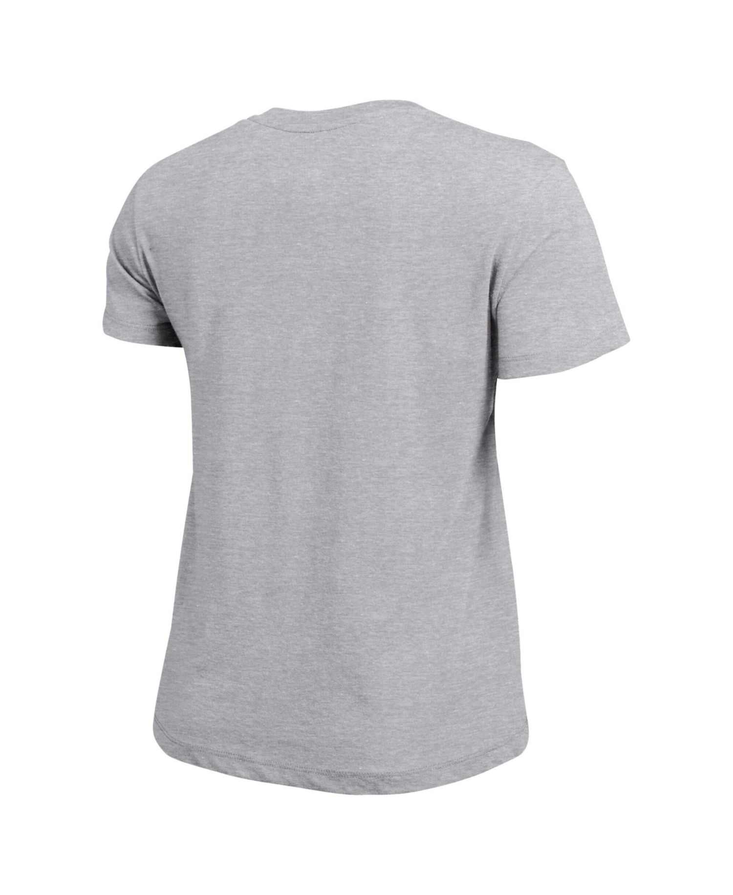 Women's Gray New York Knicks Basketball T-Shirt