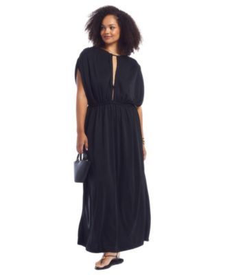 Women's Braid-Trim Maxi Dress