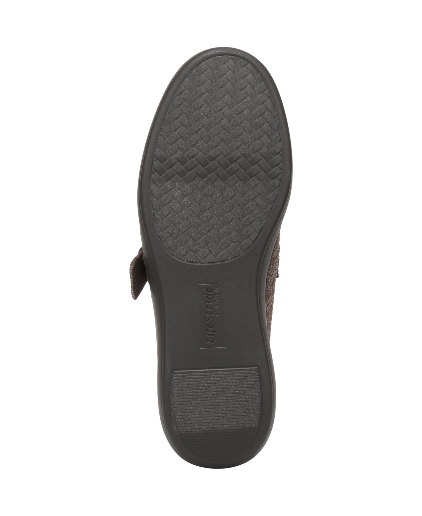 Женские балетки LifeStride Nuevo Mary Jane Flats, цвет: Пепельный коричневый вязаный — фото 5