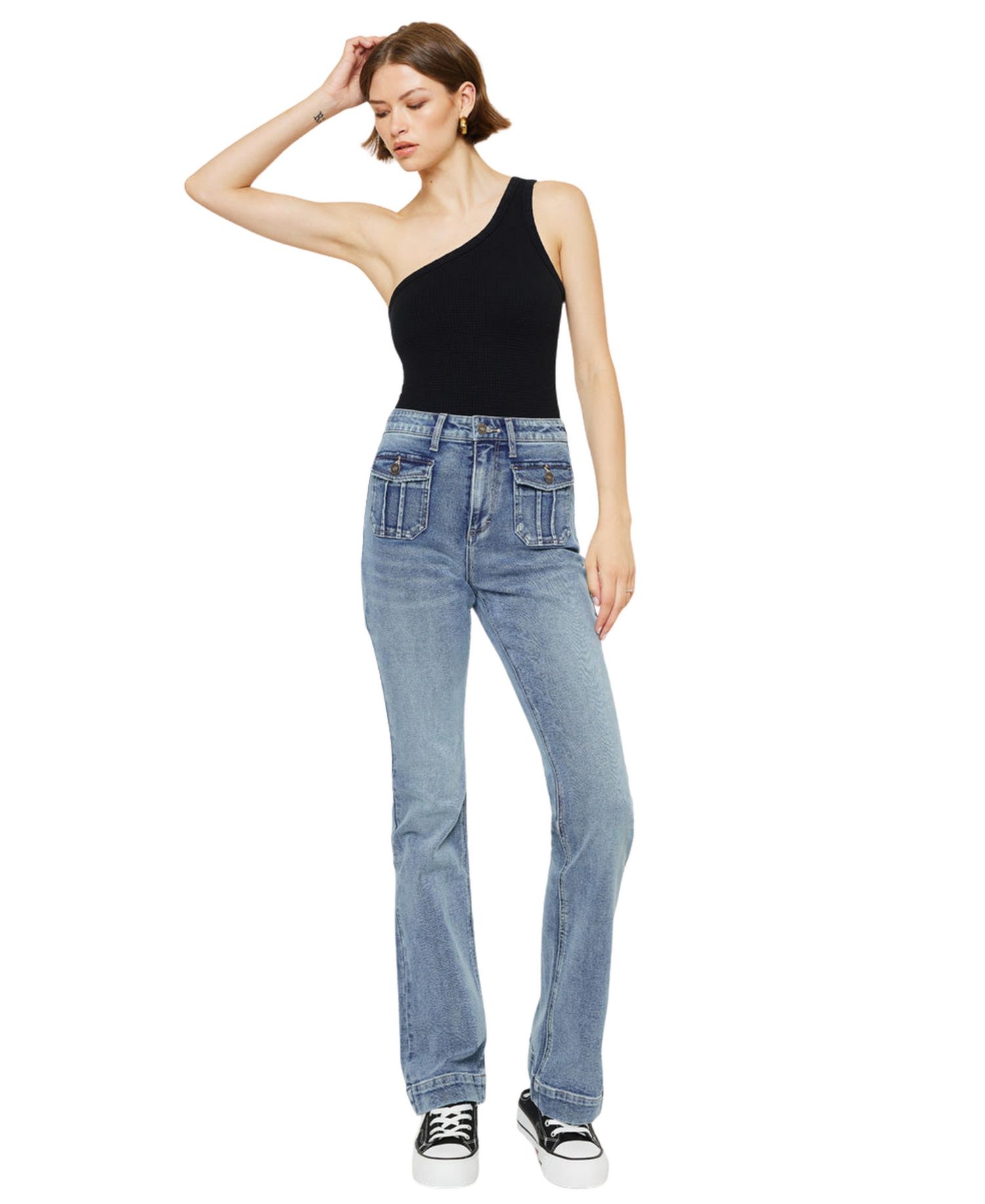 Women's Carrie High Rise Vintage Bootcut Jeans
