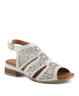Women's Plasma Slingback Sandal Floral with Embroidery