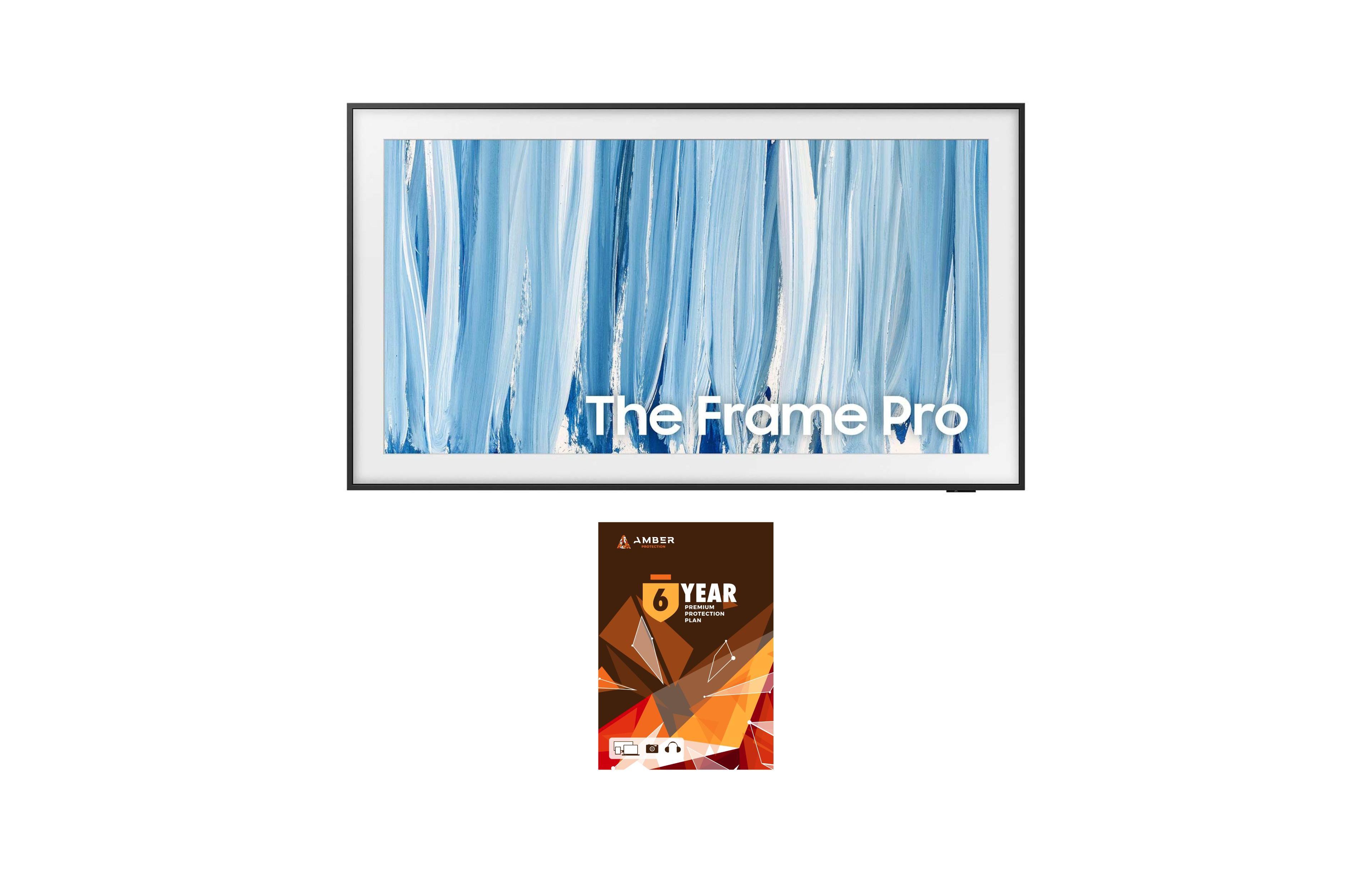 Samsung QN55LS03HWFXZA 55" The Frame Pro Neo Qled 4K Smart Tizen Tv with 6 Year Amber Protection Plan (2026)