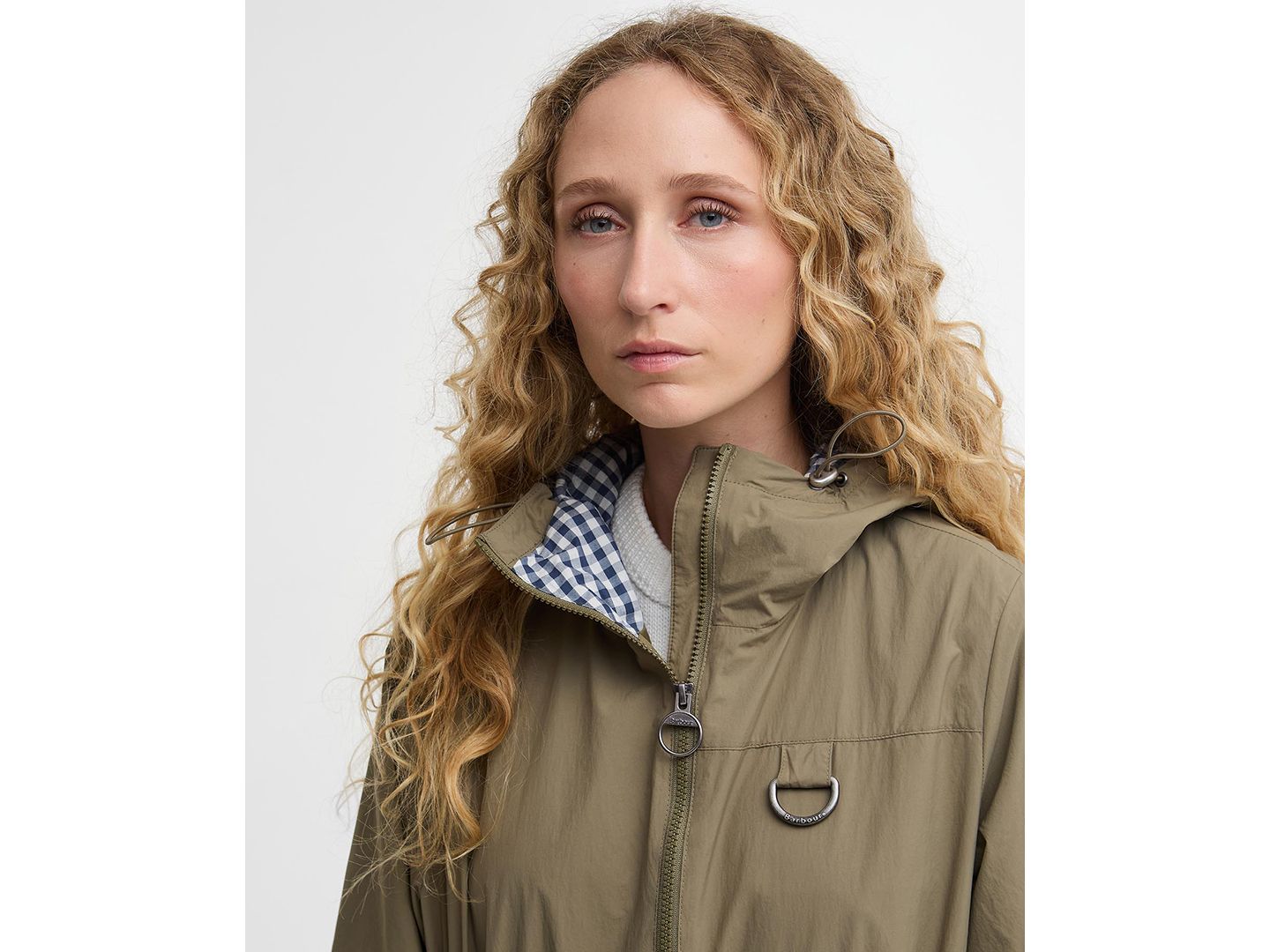 Женская куртка Barbour Gracefield Showerproof, цвет: Тёмный тёмно-синий — фото 7
