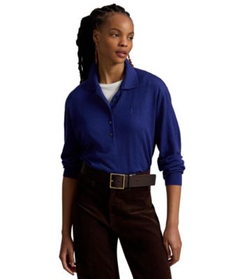 Women's Polo Collar Sweater