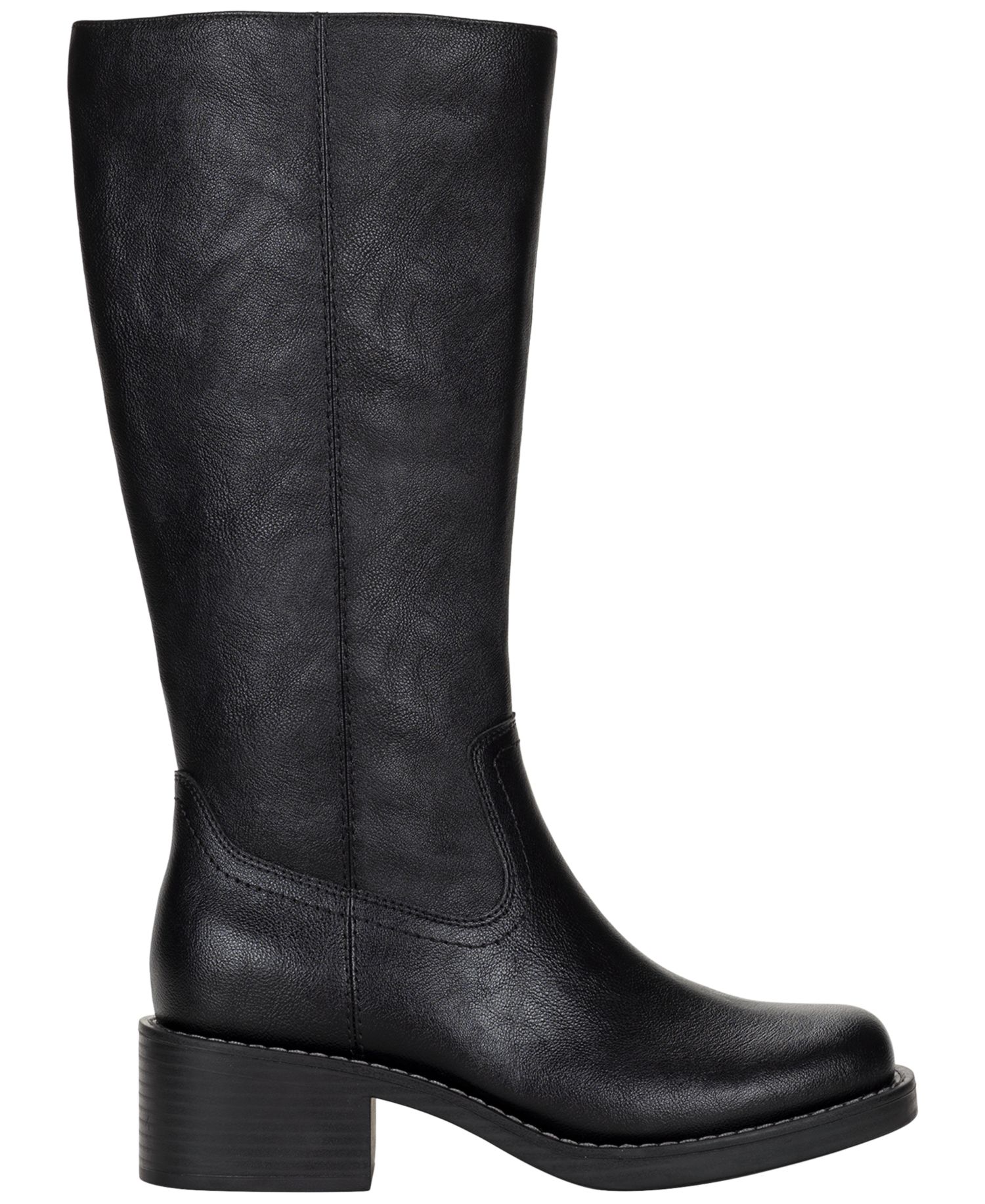 Women's Warblerr Square Toe Tall Boots, Created for Macy's, Regular & Wide Calf