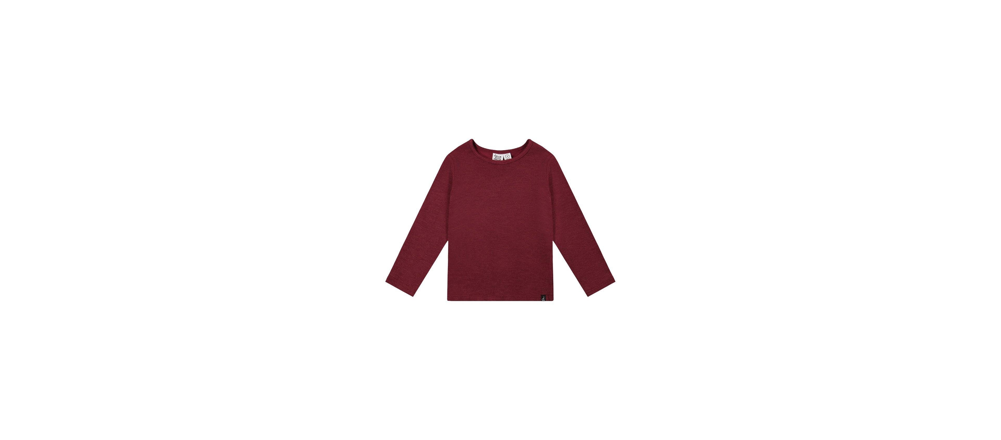 Deux par Big Girls 6-14 Brushed Rib Crew Neck Top