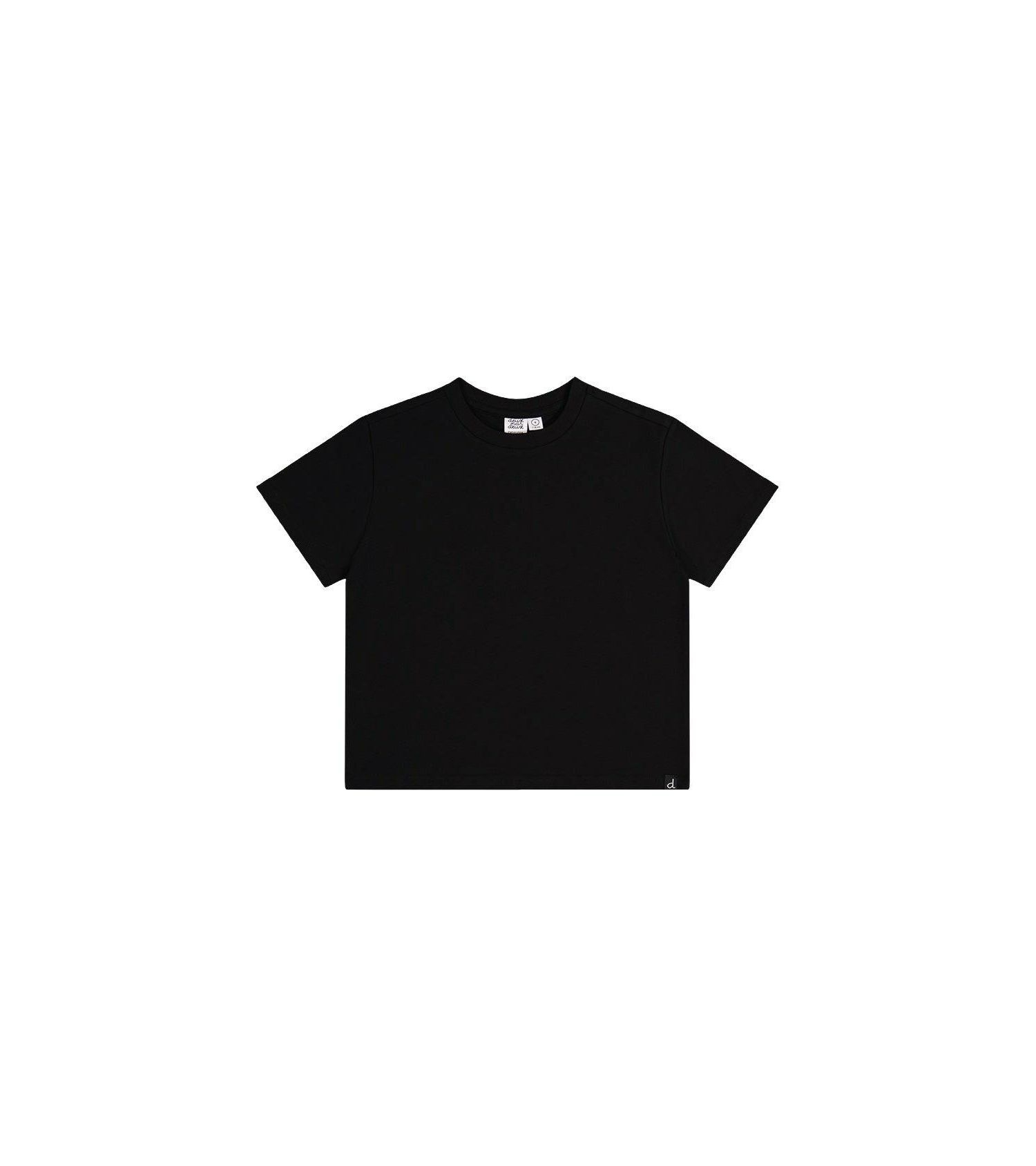 Little and Big Girl 6-14 Heavy Jersey Wide Short Sleeve T-Shirt