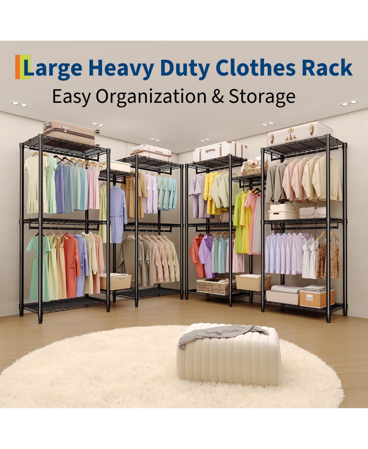 homfan Heavy Duty Armorie