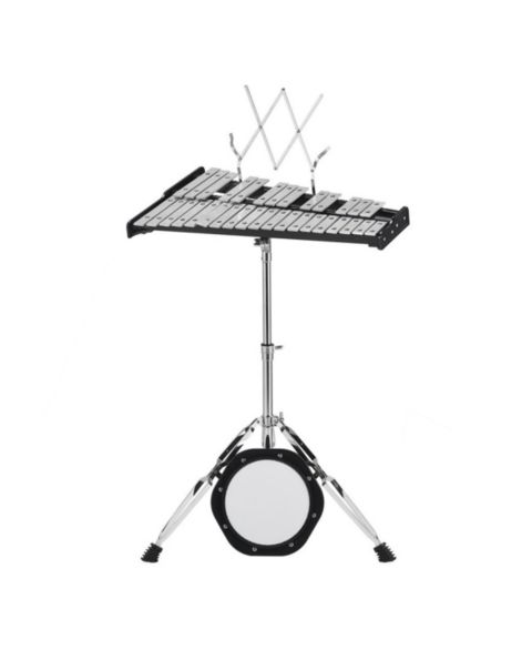 Детские игрушки YOBTOP 32-Note Professional Glockenspiel Xylophone Music Percussion Kit, Ages 5+