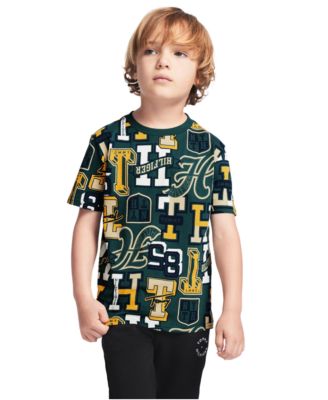 Boys' 2T-7 Varsity Print Short-Sleeve T-Shirt