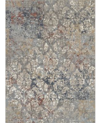 Soiree La Brea Grey 5'3" x 7'10" Area Rug
