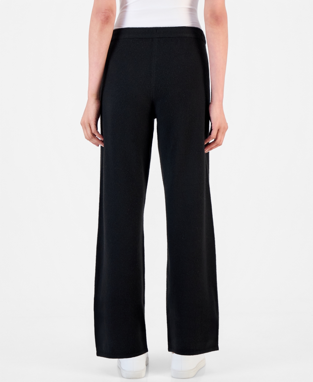 Style & Co Women's LuxSoft Wide-Leg Sweater Pull-On Pants, Macy's Exclusive