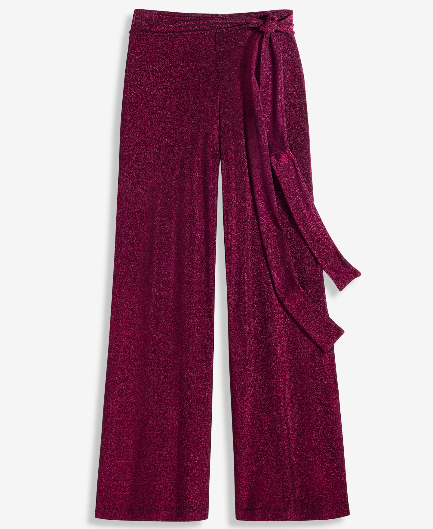 Женские брюки LAPOINTE | Macy's Metallic-Knit Wide-Leg — фото 6