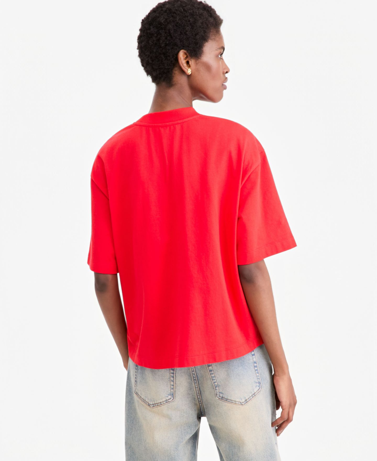 Футболка Theophilio | Macy's Adult Unisex Oversized Graffiti Screen-Print Short-Sleeve — фото 4
