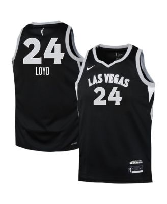 Big Boys and Girls&nbsp; Jewell Loyd Black Las Vegas Aces Explorer Edition Jersey
