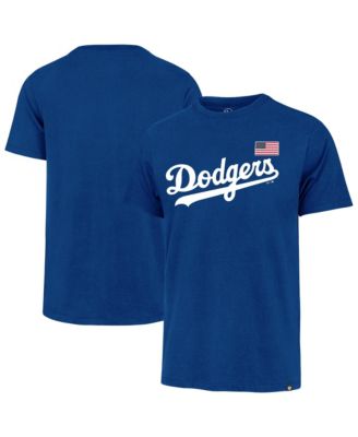 Men's Royal Los Angeles Dodgers Heritage U.S. Flag T-Shirt