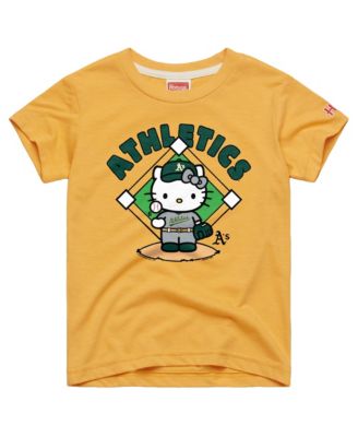 Toddler Gold Athletics Hello Kitty x MLB Tri-Blend T-Shirt