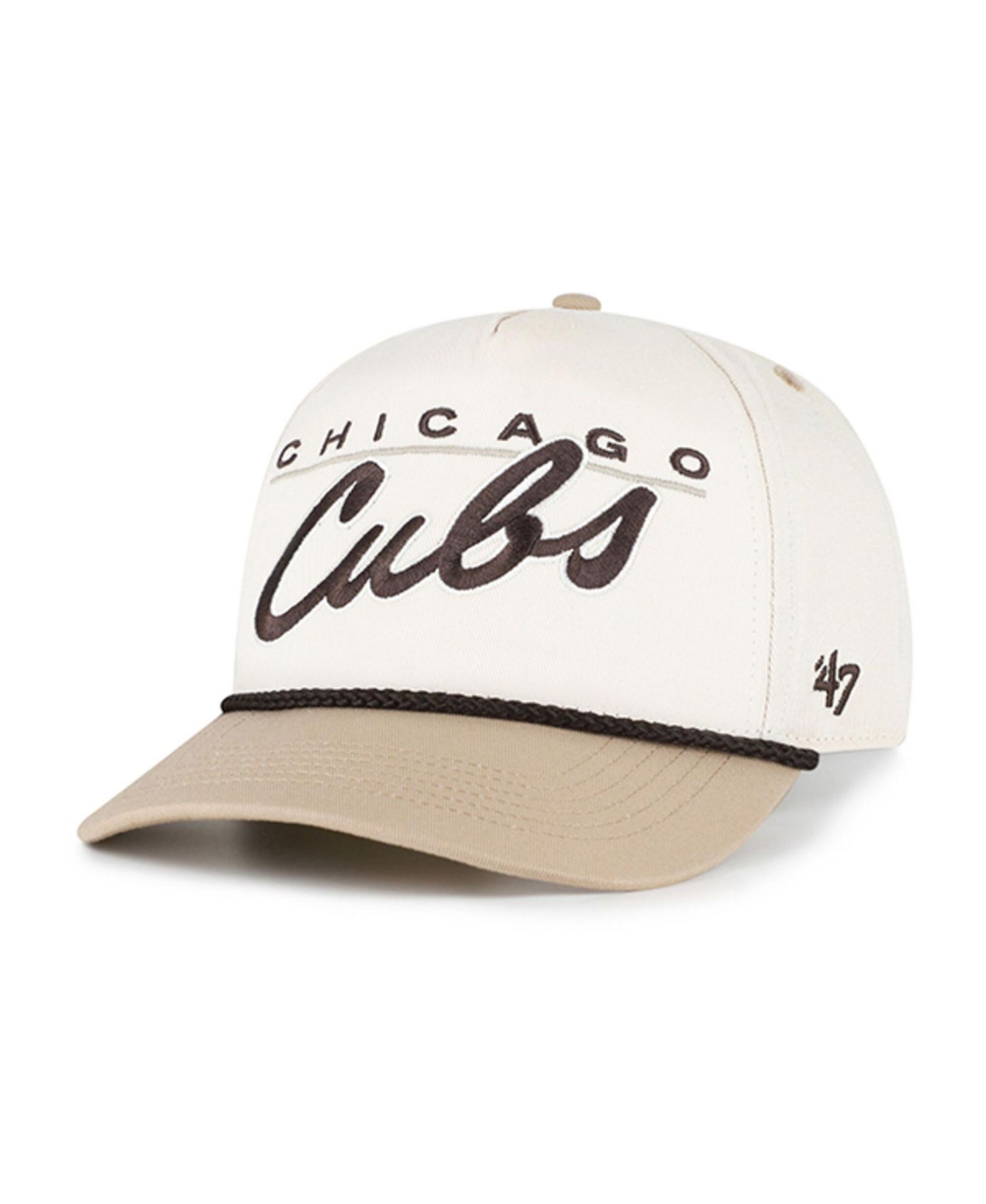 Men's Natural/Tan Chicago Cubs Neutral Terrain Hitch Rope Adjustable Hat