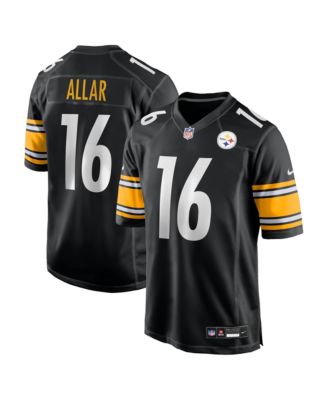 Men's Drew Allar Black Pittsburgh Steelers Game Jersey