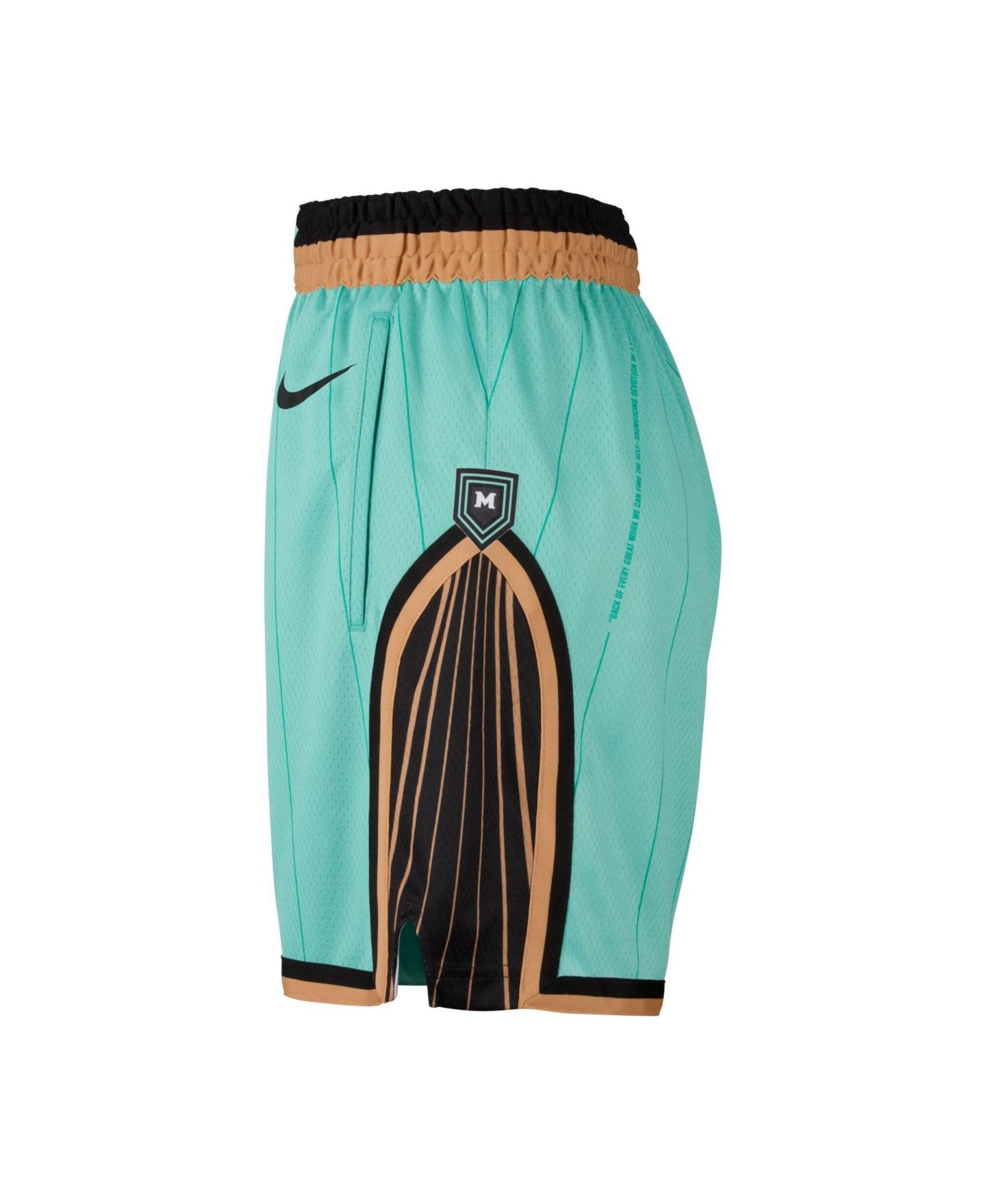 Женские шорты Nike Mint New York Liberty 2026 On-Court Dri-FIT Victory Rebel Edition — фото 4