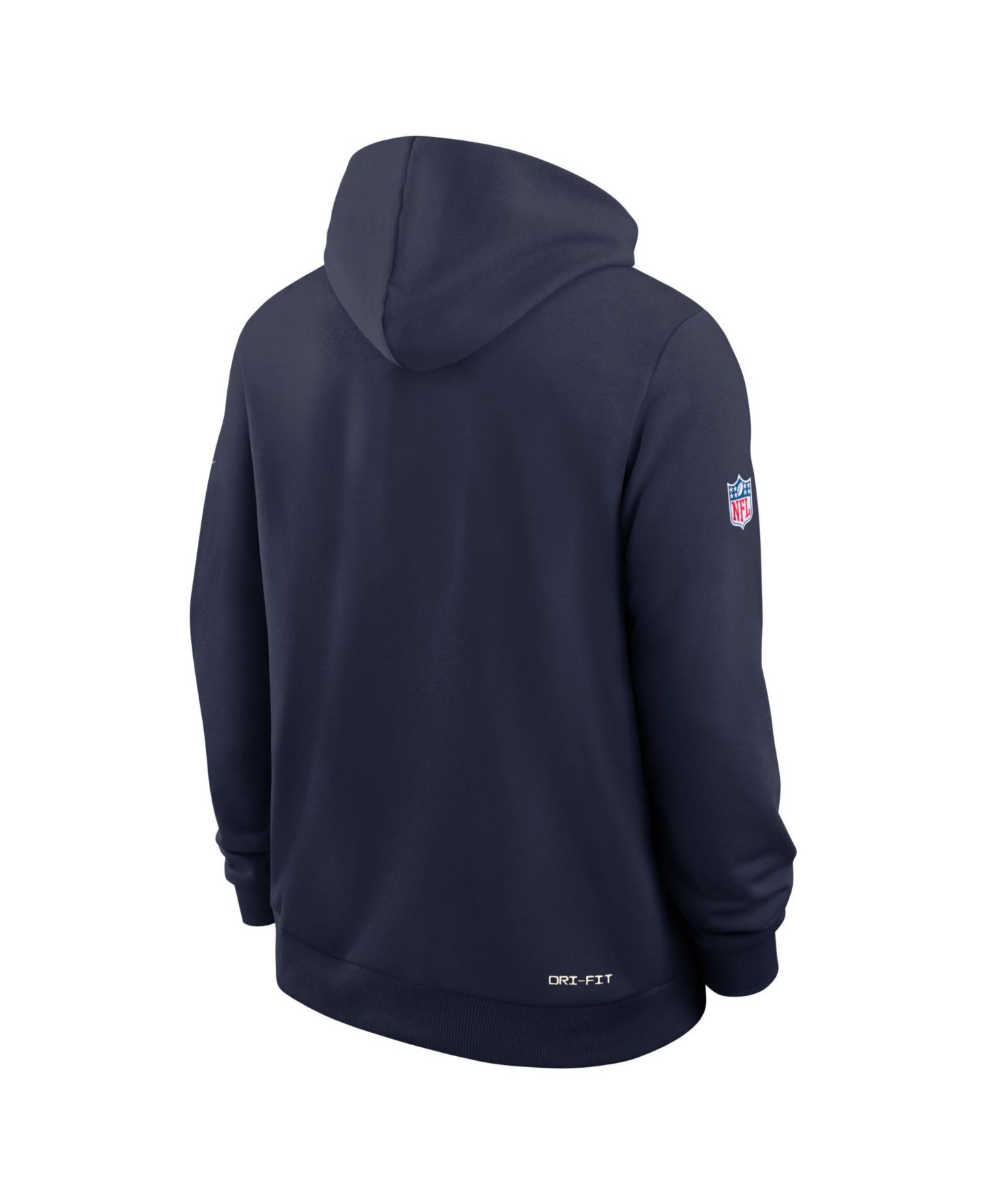 Мужское худи Nike Navy Dallas Cowboys Sideline Standard Issue Dri-FIT — фото 3