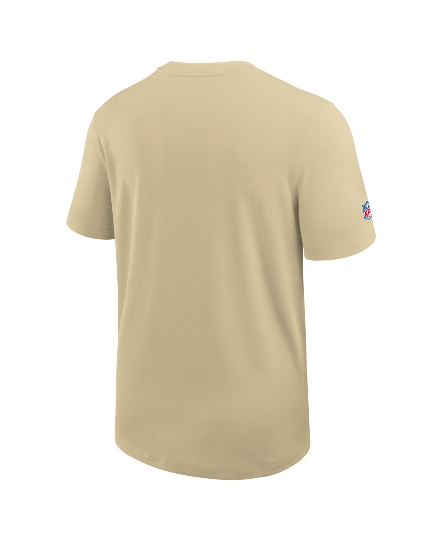 Men's Gold New Orleans Saints Sideline UV Dri-FIT Coaches Shirt
