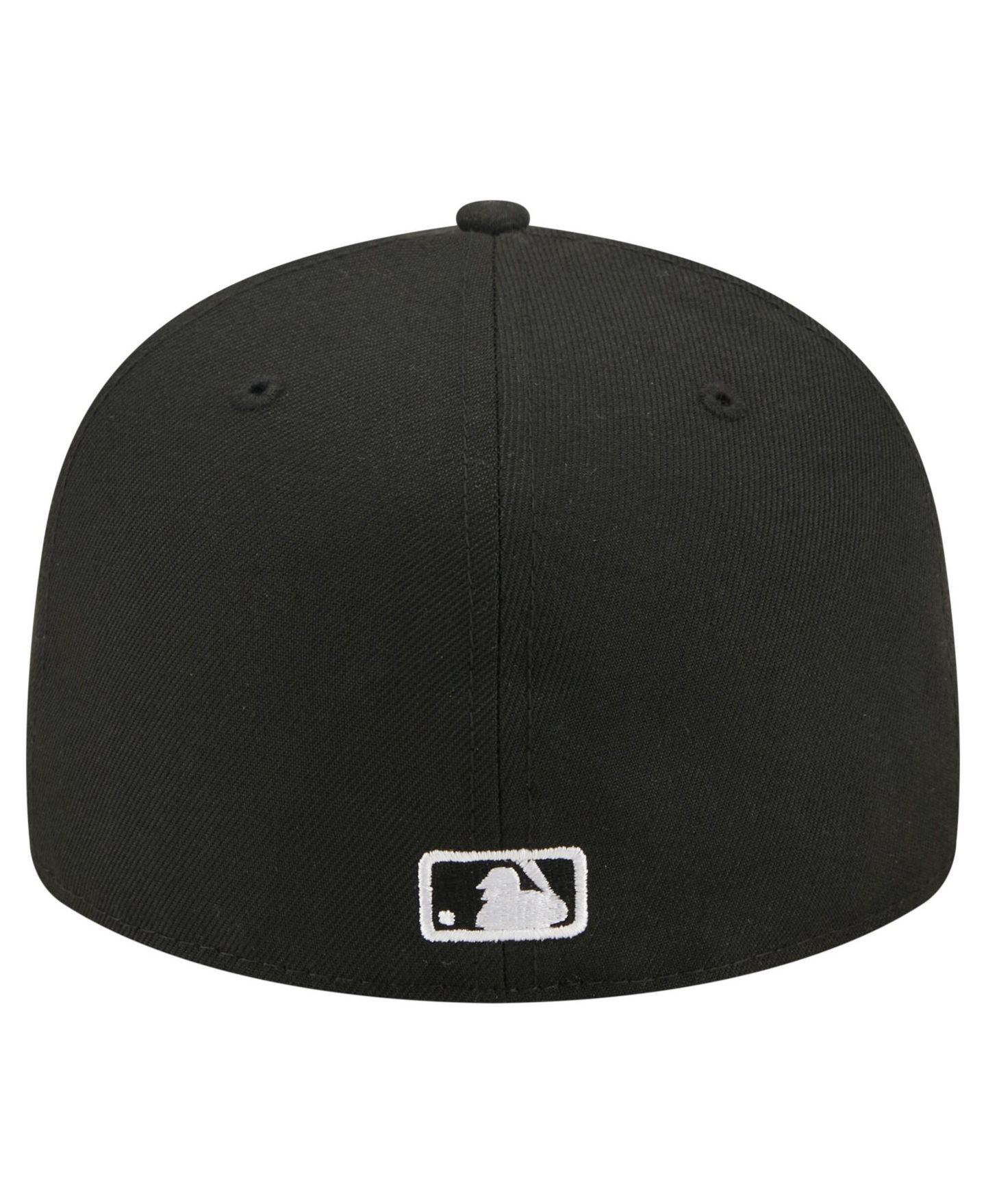 Мужская кепка New Era Black Detroit Tigers Americana Bald Eagle Pre-Curved 59FIFTY Fitted Hat — фото 4