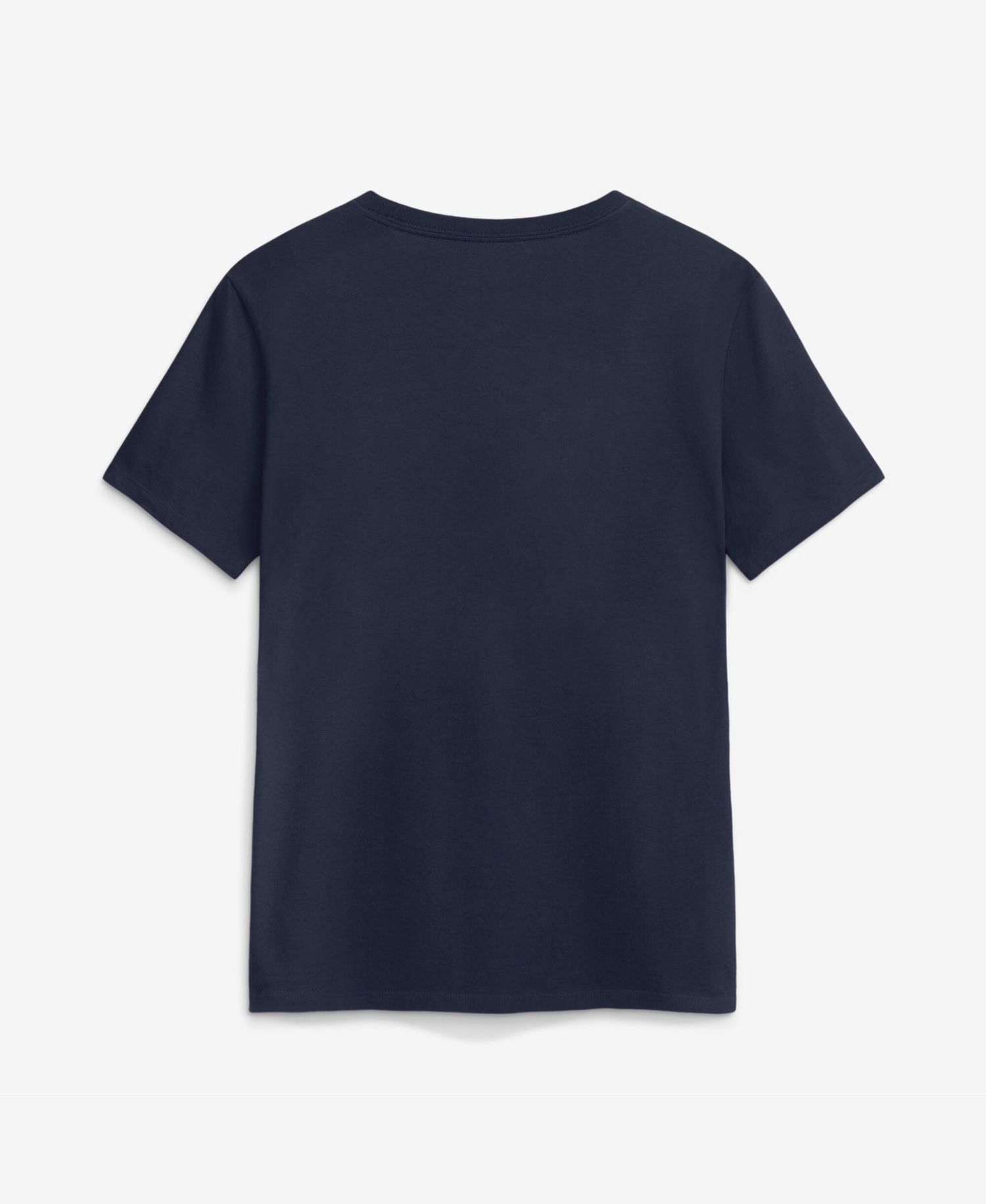Women's Navy Michigan Wolverines Script Mantra Logo T-Shirt