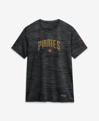 Women's Black Pittsburgh Pirates 2026 City Connect Authentic Collection Velocity Dri-FIT T-Shirt