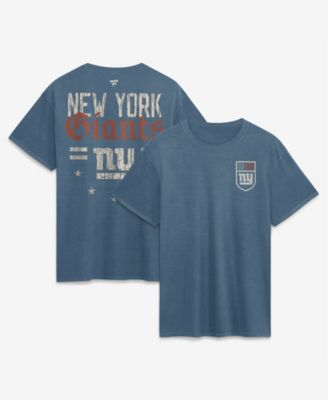 Men's Blue New York Giants Washed Americana T-Shirt