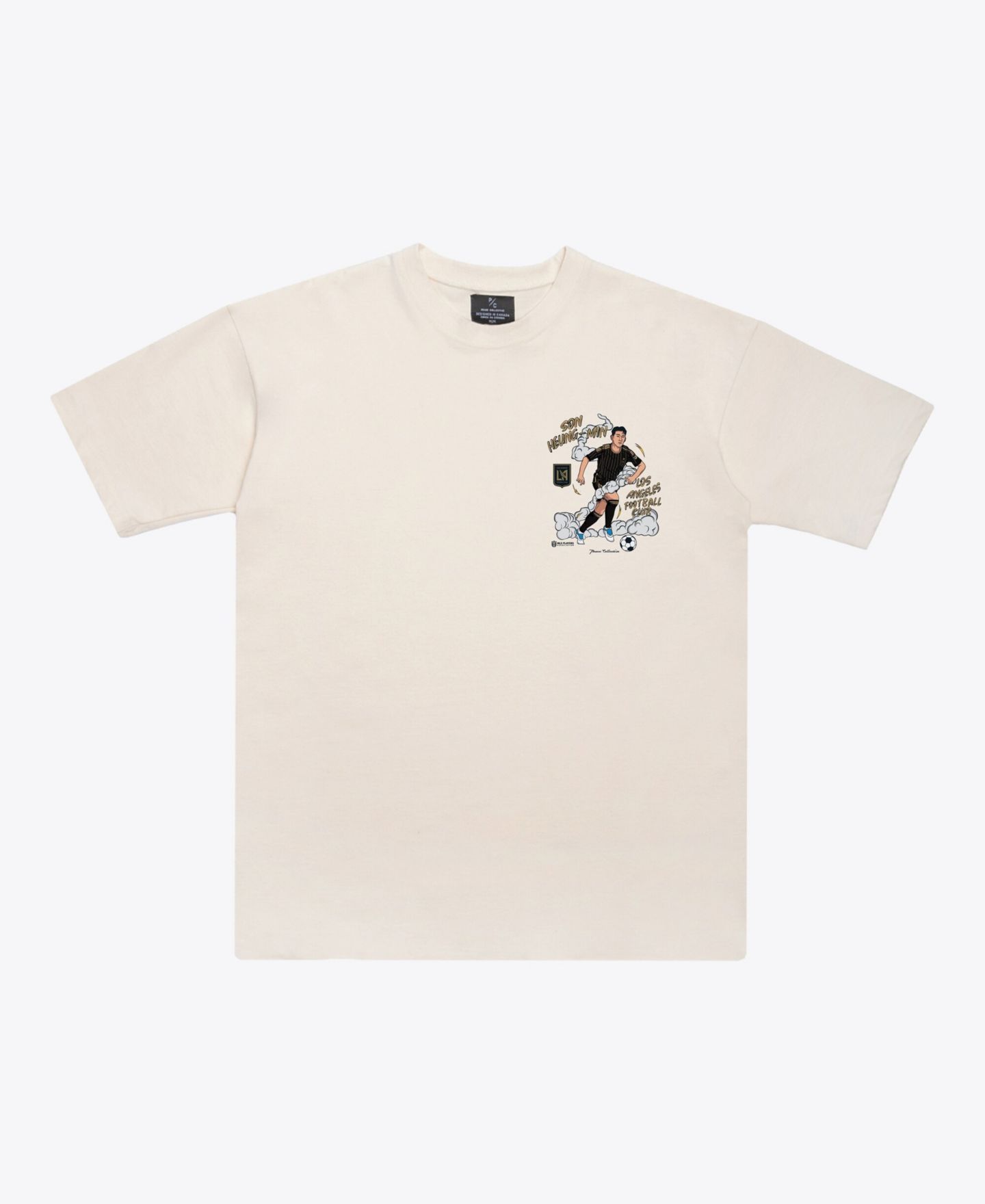 Футболка Peace Collective Son Heung-Min Cream Lafc Player Graphic Premium — фото 2