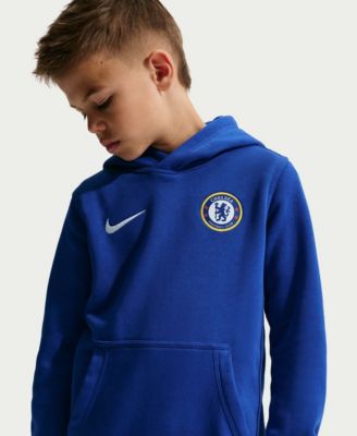 Big Boys and Girls Blue Chelsea Club Hoodie