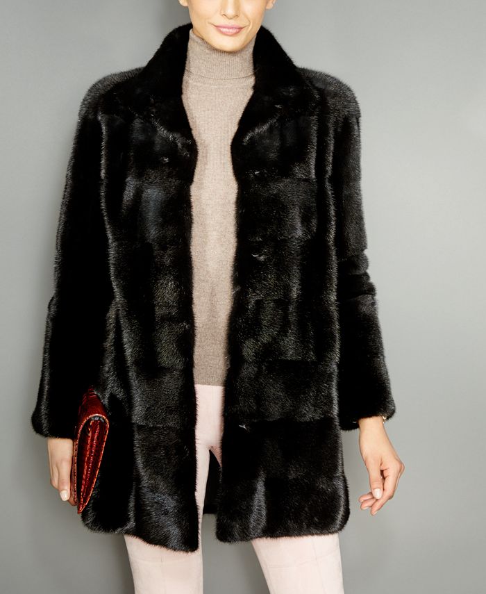 The Fur Vault Mink Fur Jacket - Macy's
