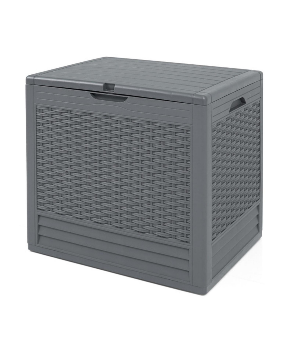 Gouun 25 Gallon Outdoor Storage Deck Box with Lockable Lid