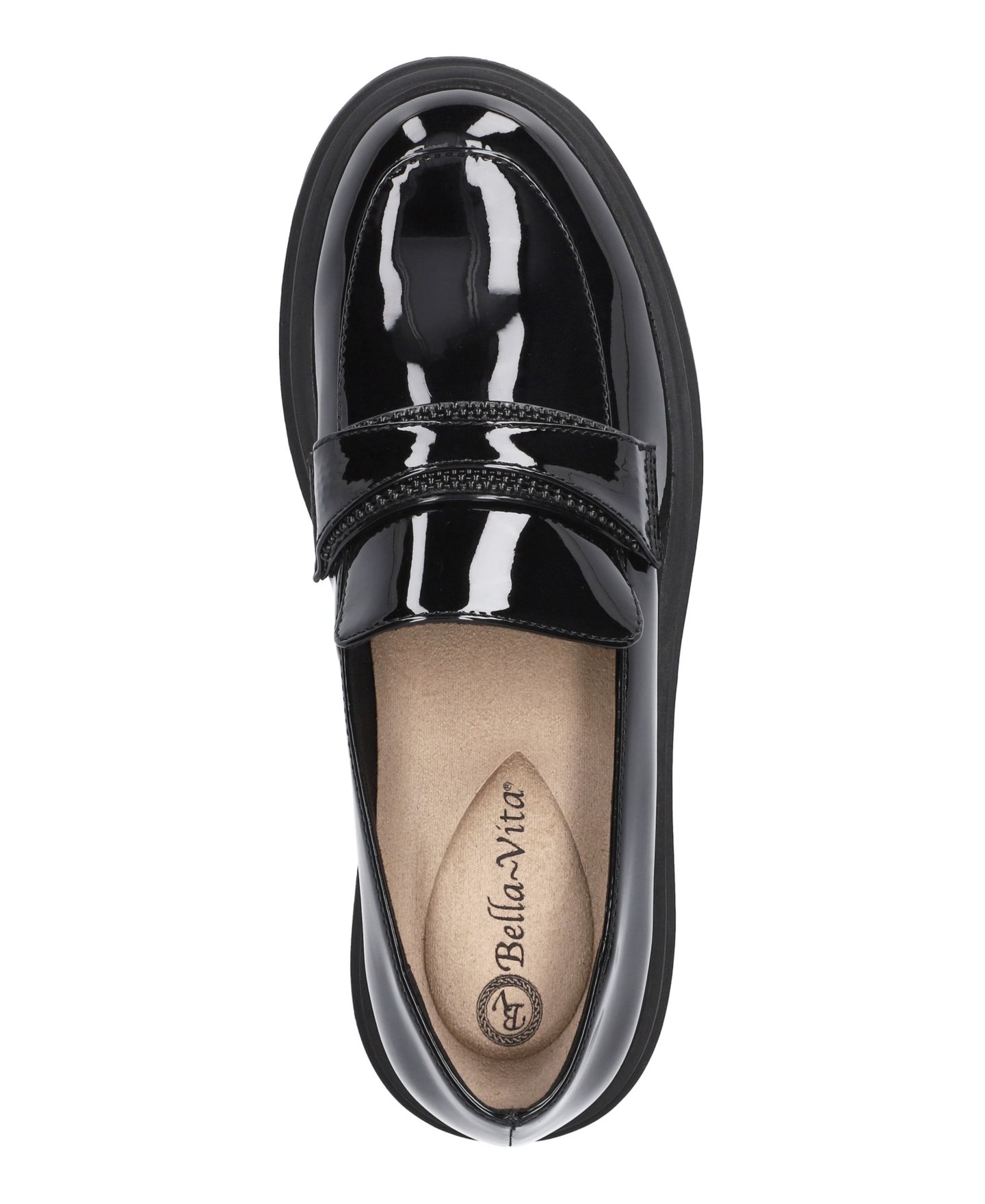 Женские туфли Bella Vita Pulse Slip-On, цвет: Чёрный лаковый — фото 4