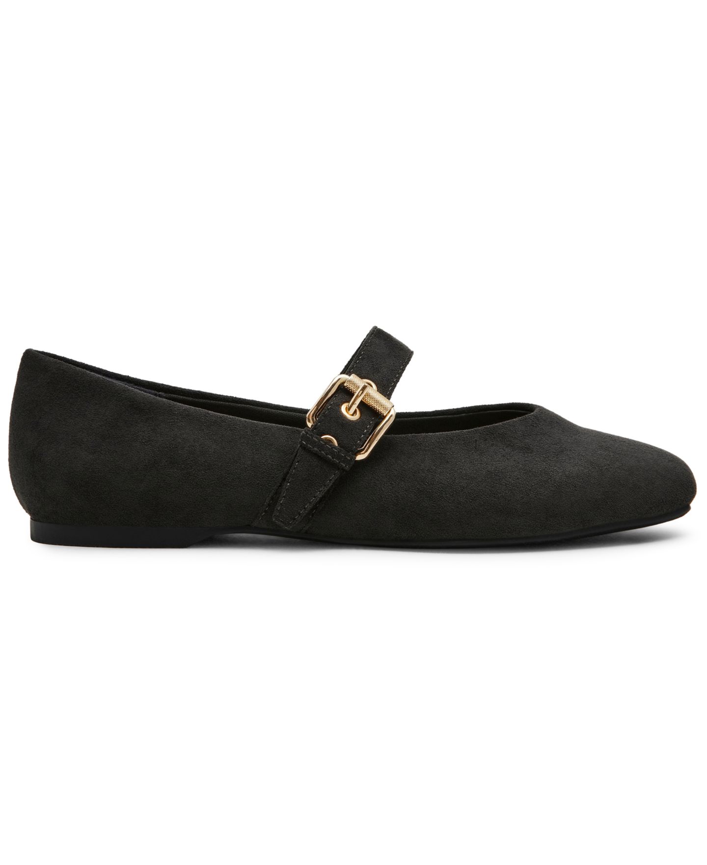 Женские балетки DV Dolce Vita Mulaney Buckle Mary Jane Flats, цвет: Антрацитовый — фото 2