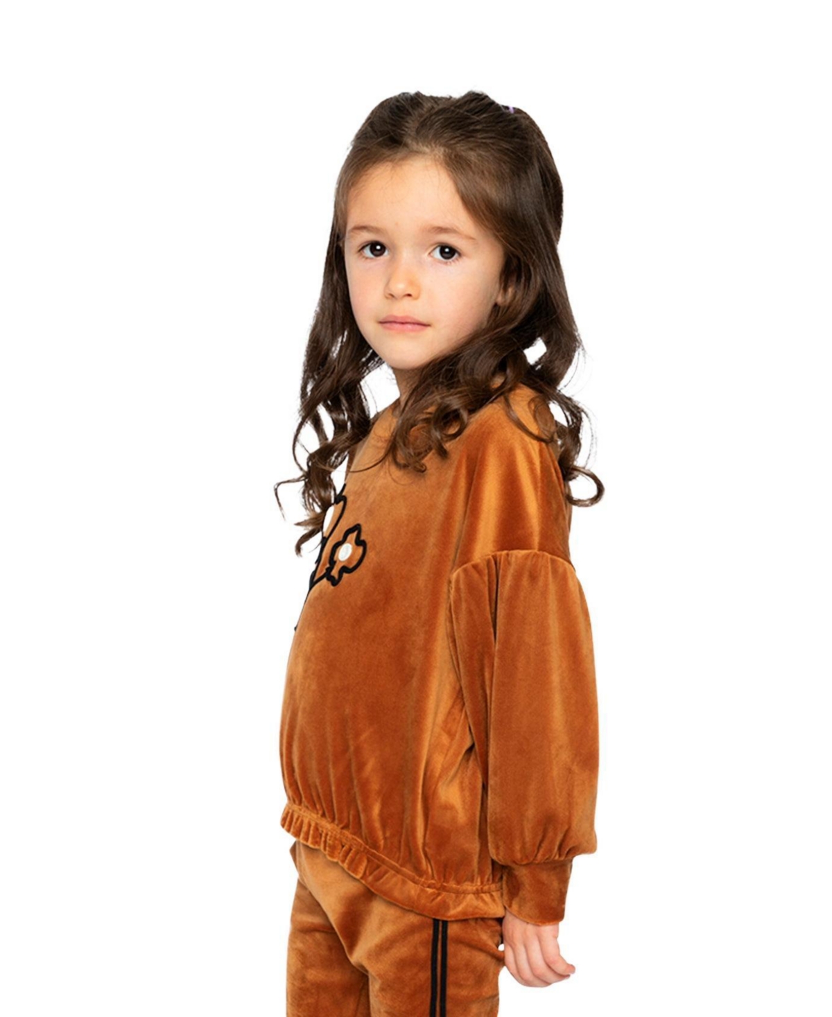 Deux par Little and Big Girl 6-14 Velvet Top
