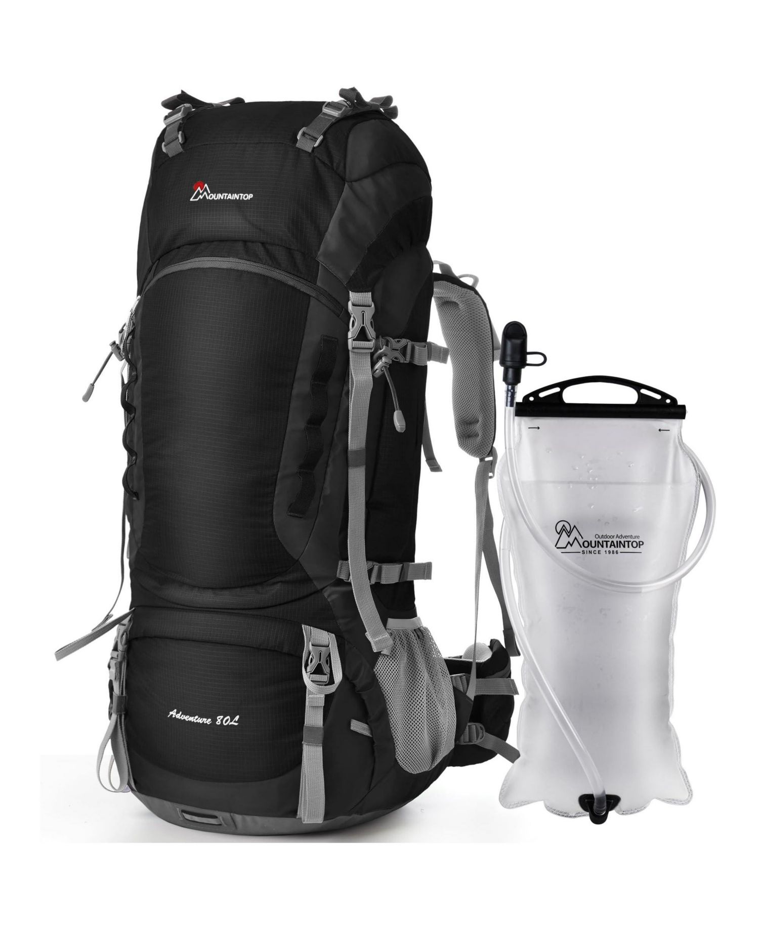 80 Liter Internal Frame Backpack for Man and Women Backpacking Hiking Backpack