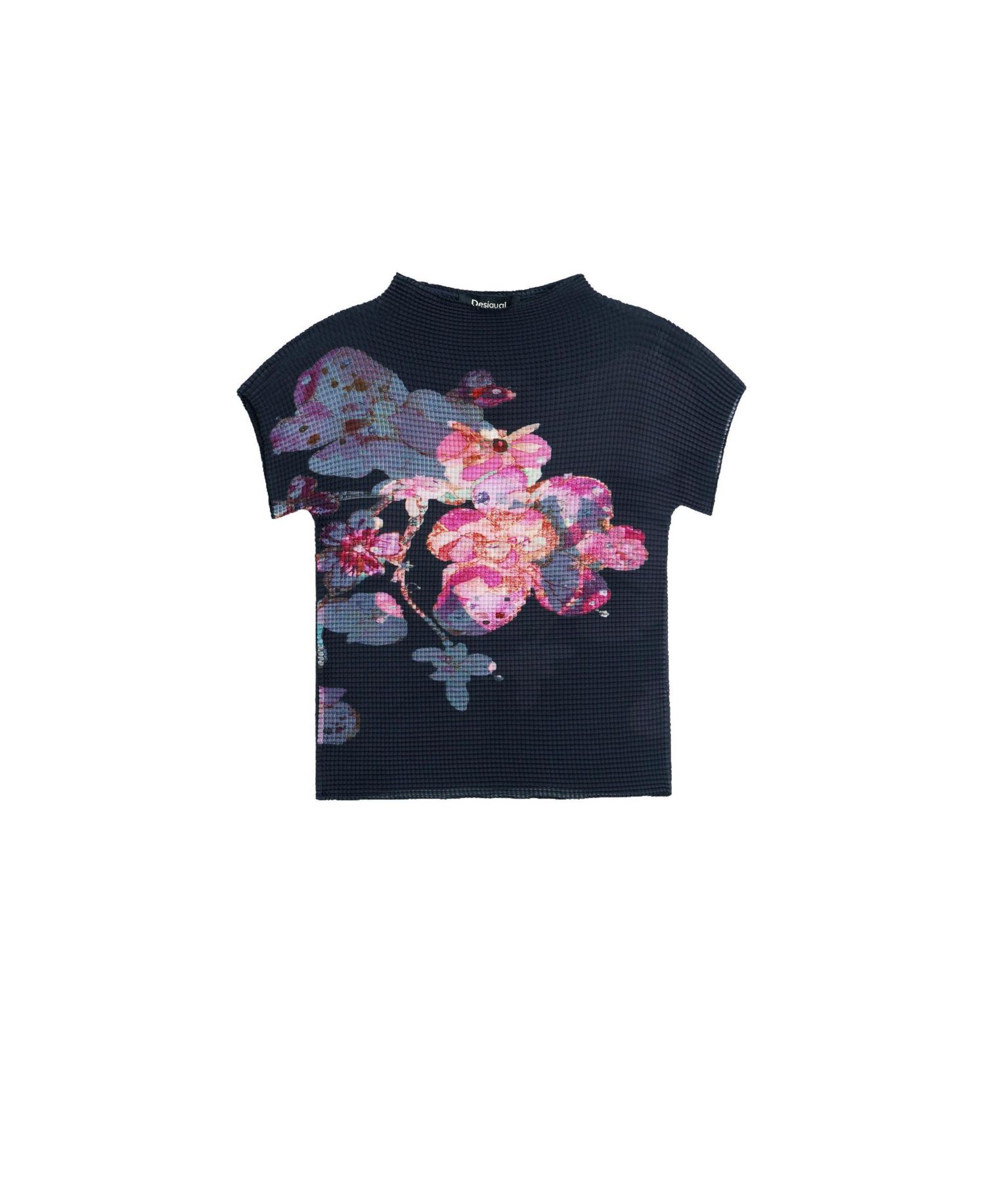 Women's Printed High Neck Blouse