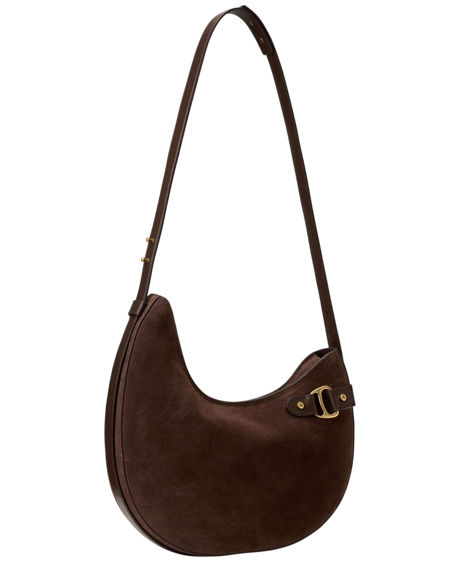 Tasha Suede Large Shoulder Bag
