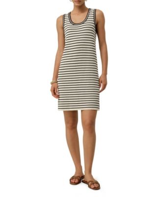Women's Toscana Striped Pointelle Dress