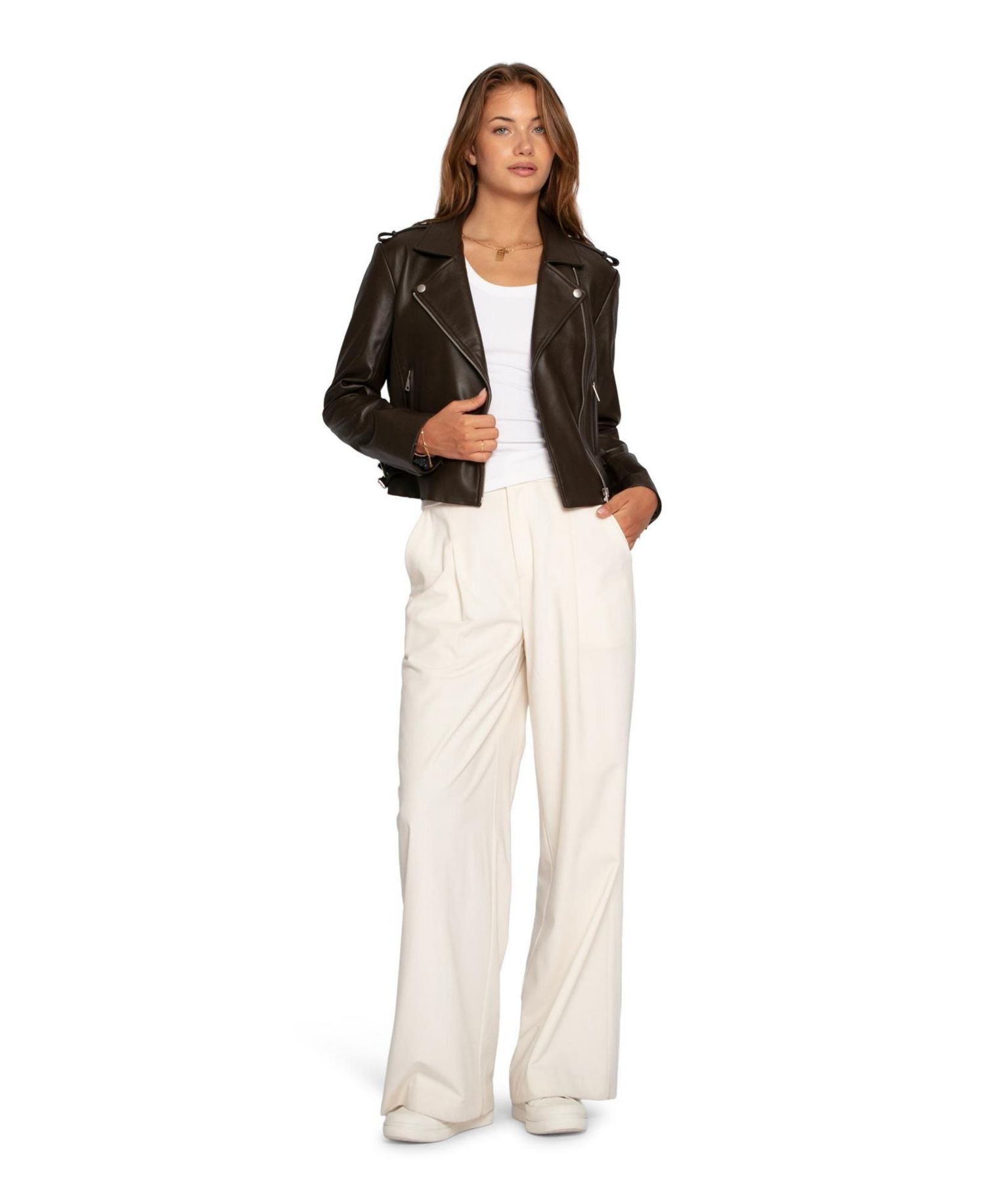 Women's Just Friends Leather Jacket