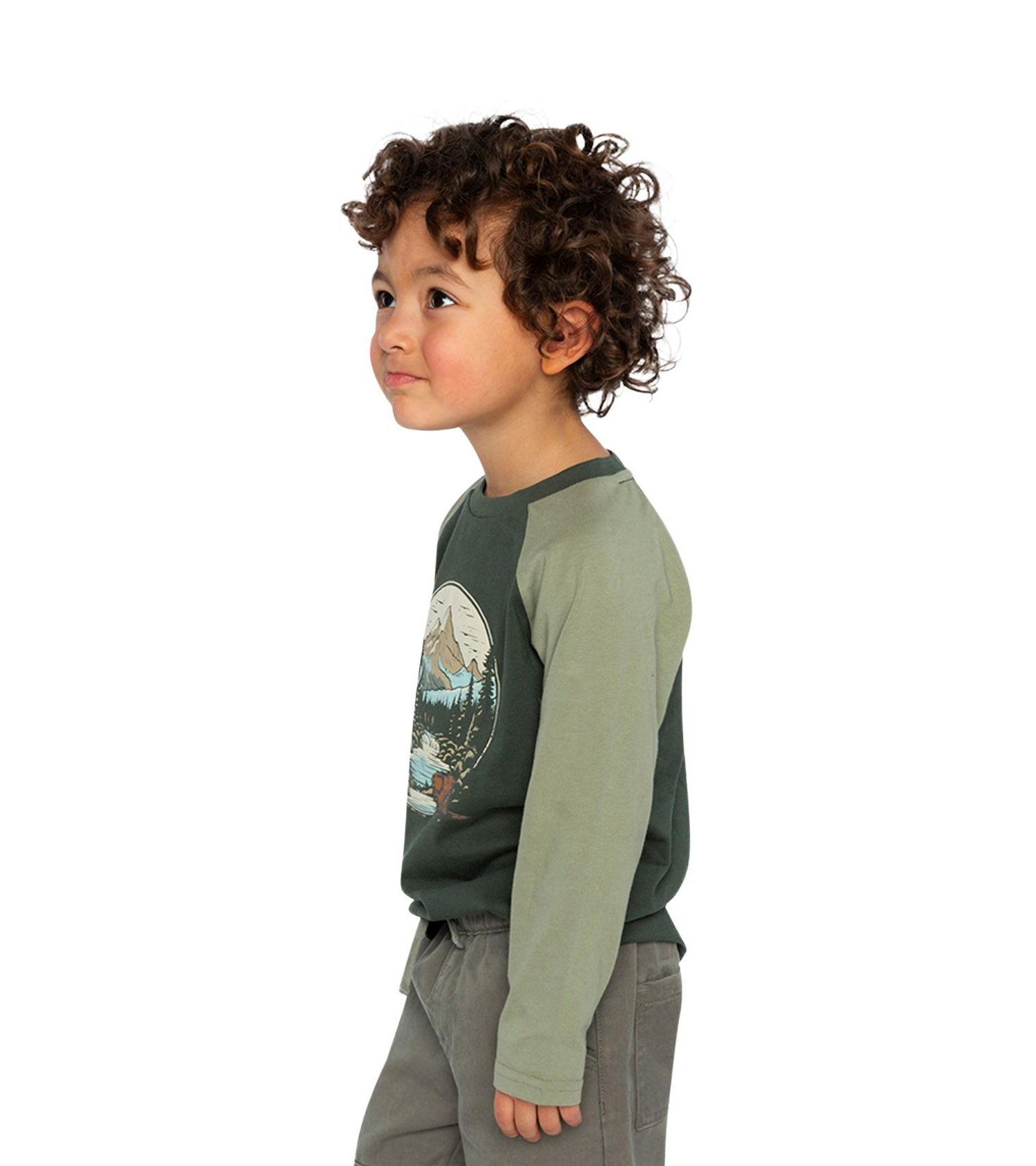 Little Boys 6-12 Raglan T-Shirt