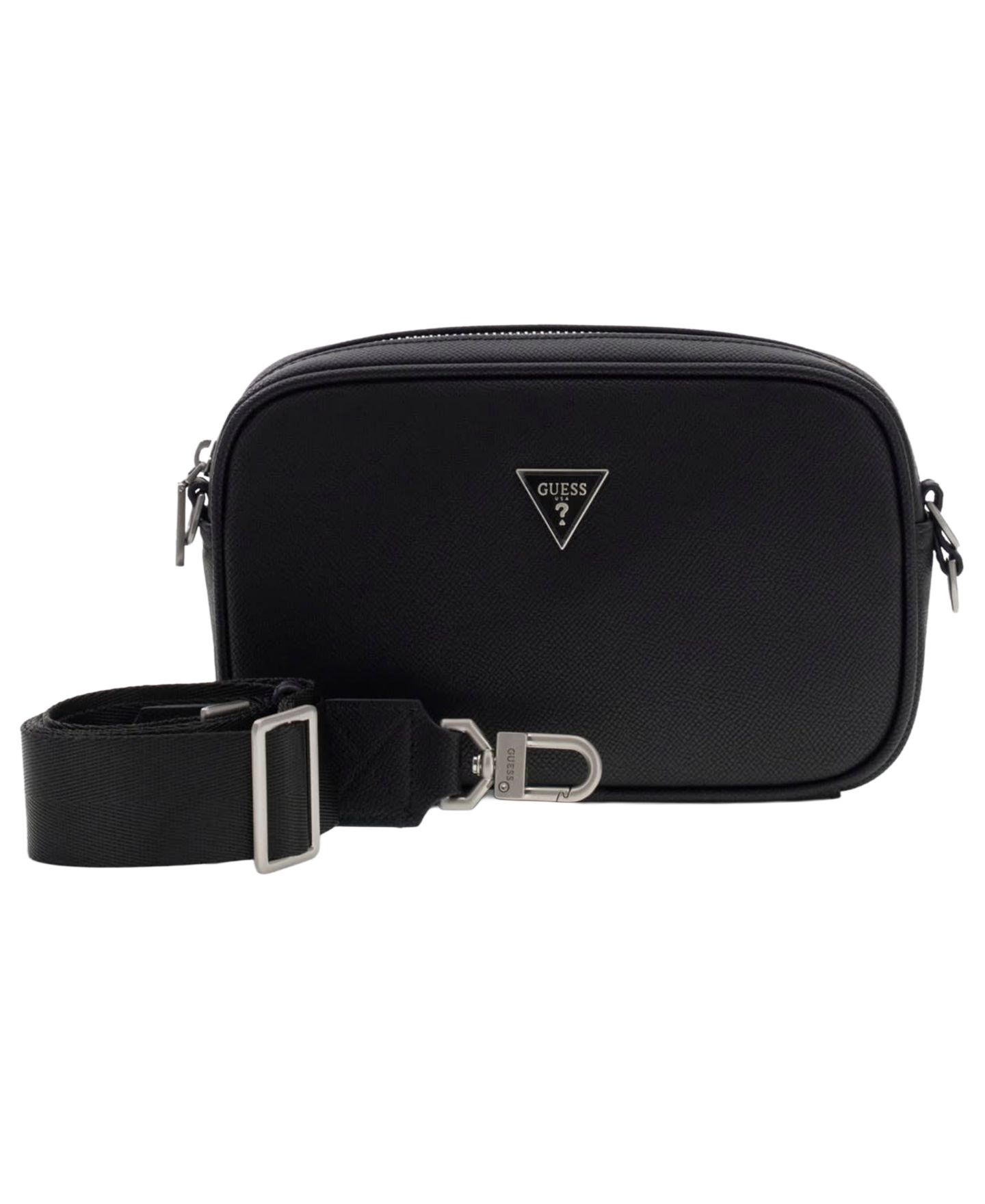 Мужская сумка GUESS Milano Sleek Textured Camera, цвет: Варёный — фото 2