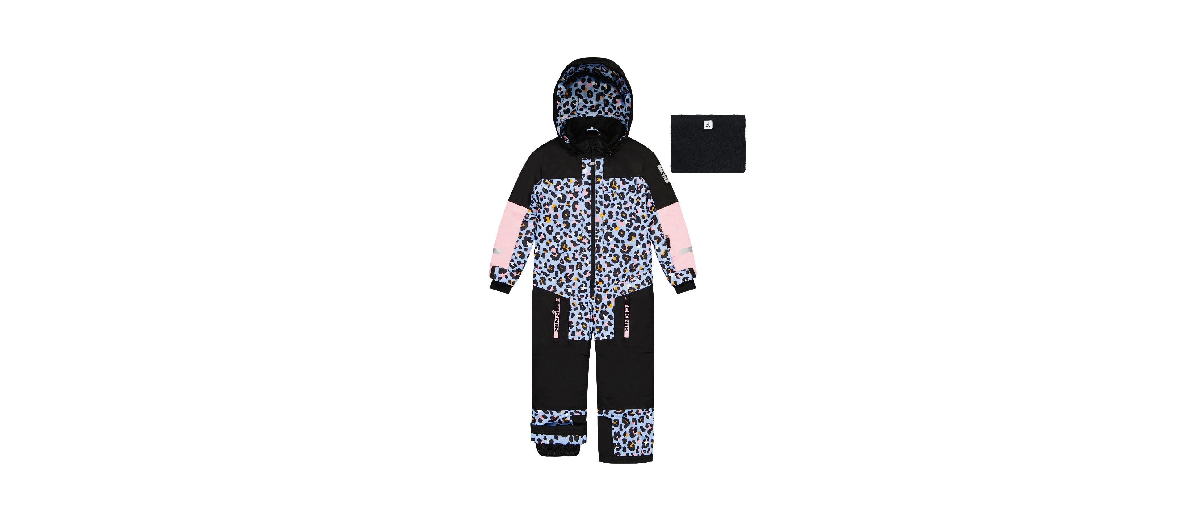 Deux par Big Girls ( 6 to 16 ) One Piece Teknik Leopard Print