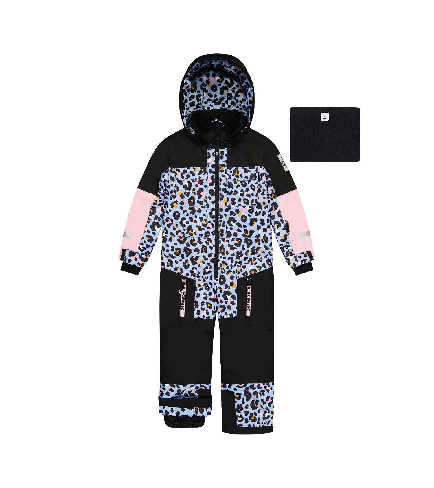 Little and Big Girl ( size 6 to 16 ) One Piece Teknik Leopard Print