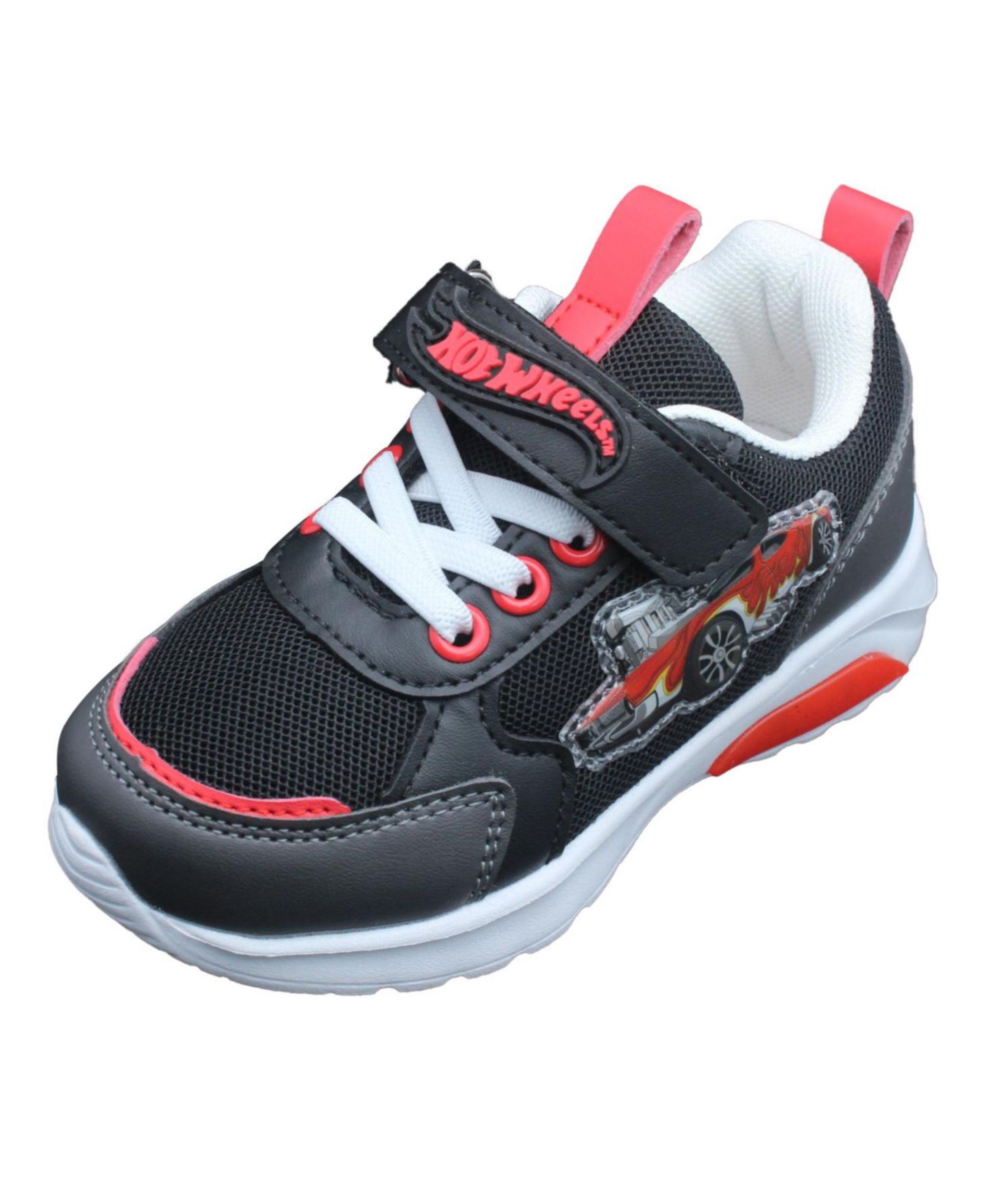 Детские кроссовки Hot Wheels со световыми эффектами, цвет: Чёрный — фото 5