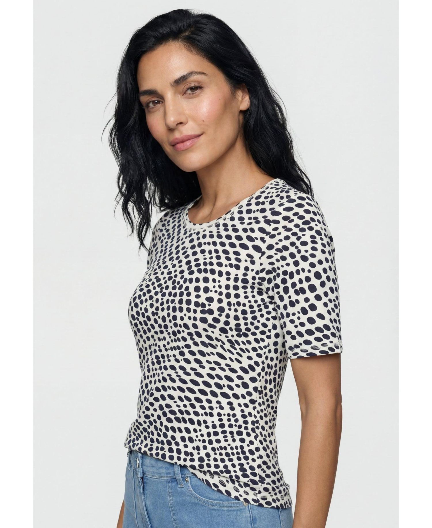 Women's Pebble Print T-Shirt