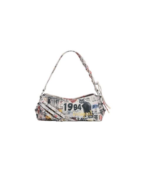 Женская сумка Desigual Small printed, цвет: Разноцветный